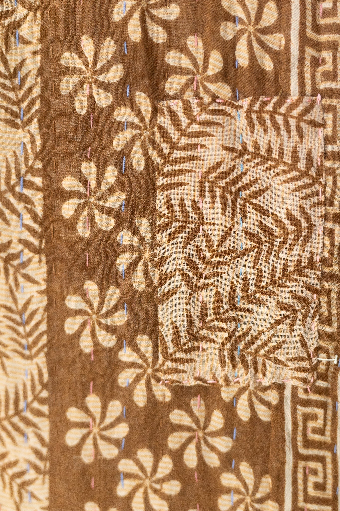 Effervescent Kantha Throw