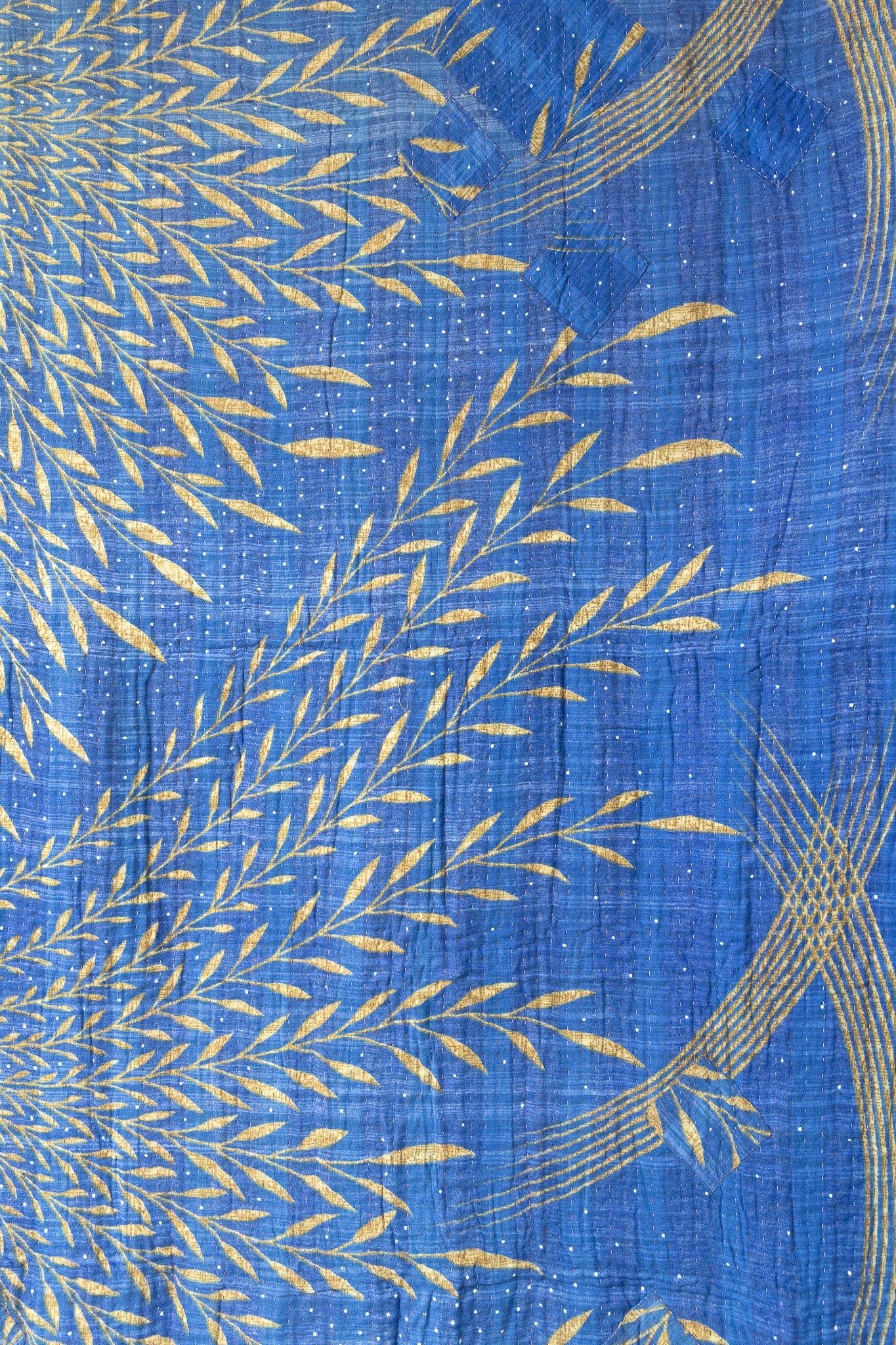 Effervescent Kantha Throw