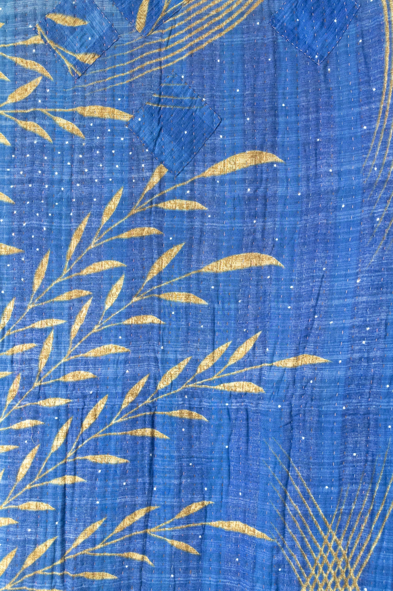 Effervescent Kantha Throw