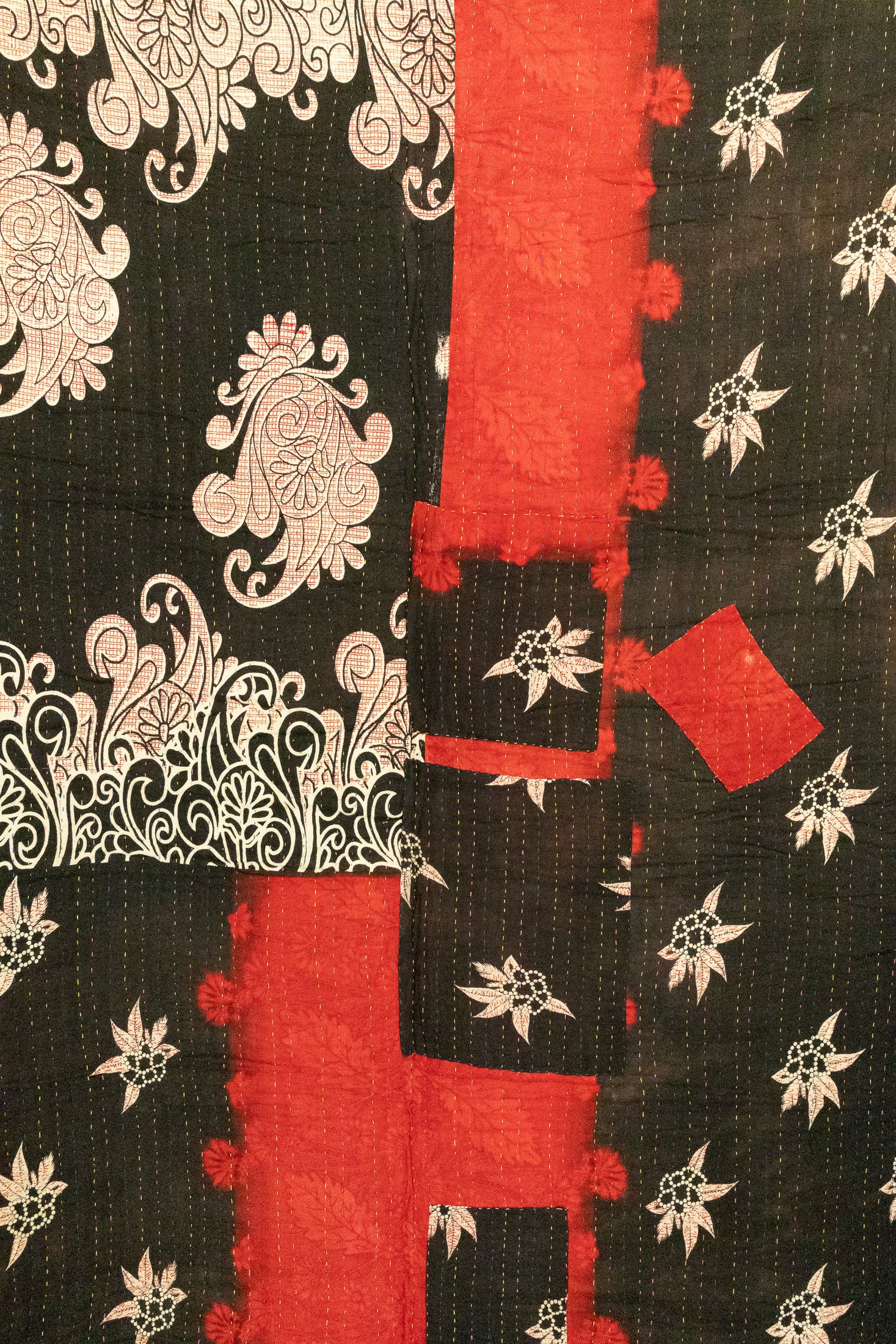 Elate Large Kantha Throw Blanket