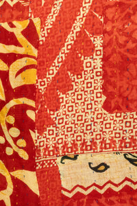 Elate Large Kantha Throw Blanket