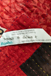 Elate Large Kantha Throw Blanket
