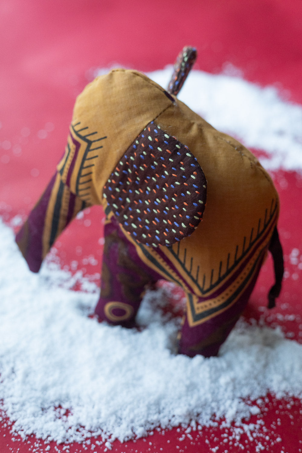 Kantha Elephant No. 10 — Mini