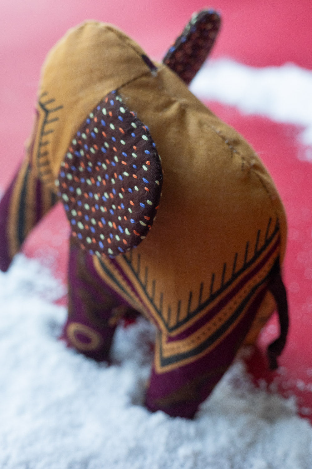 Kantha Elephant No. 10 — Mini