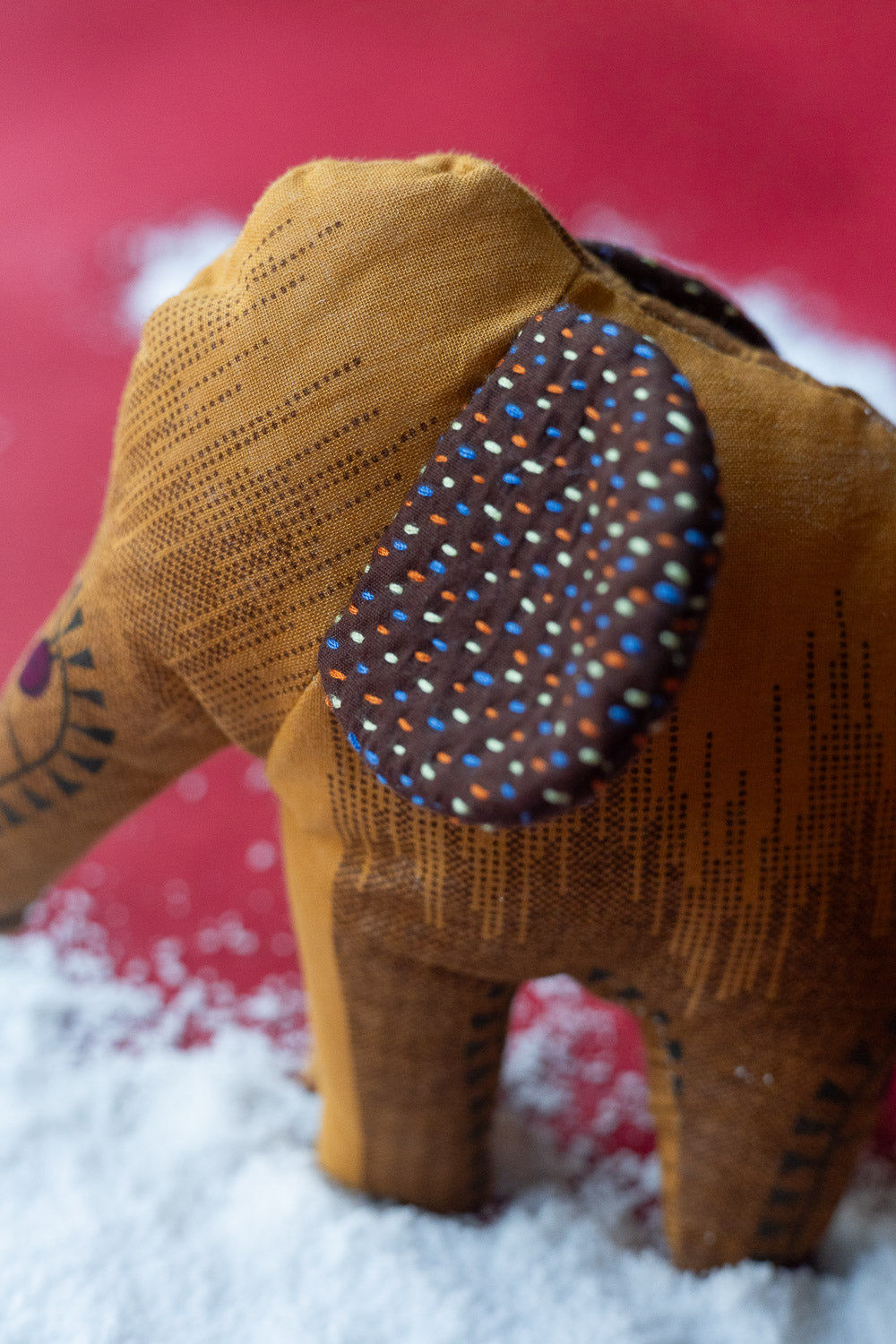 Kantha Elephant No. 11 — Mini
