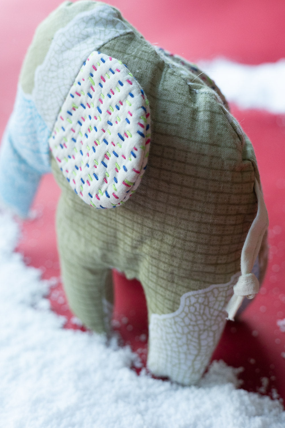 Kantha Elephant No. 3 — Mini
