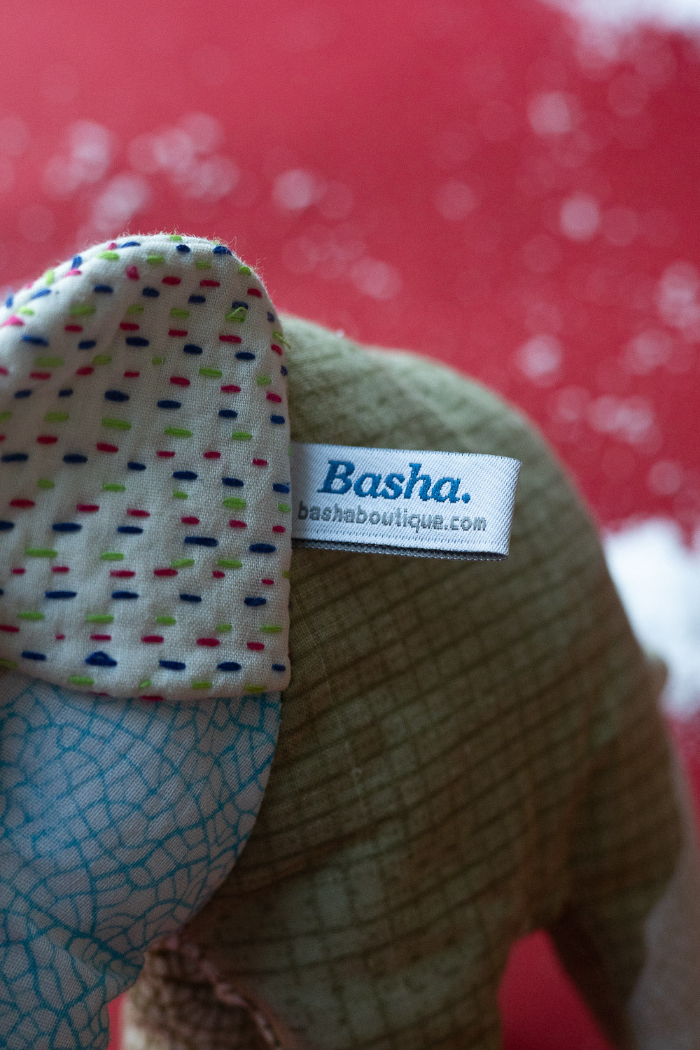 Kantha Elephant No. 3 — Mini