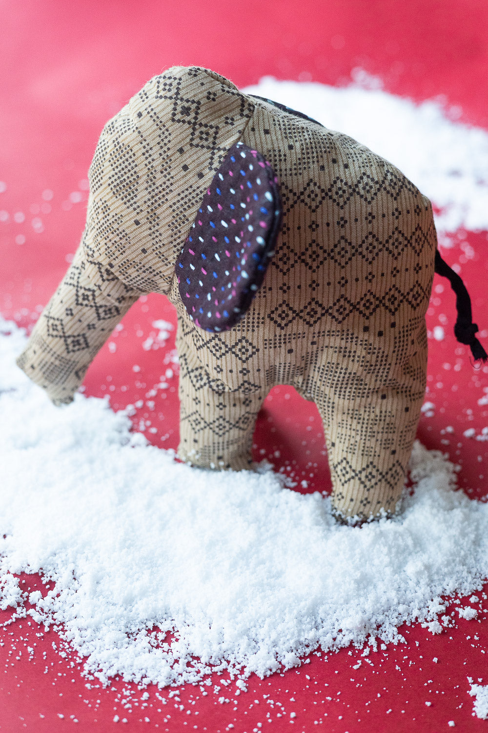 Kantha Elephant No. 4 — Mini