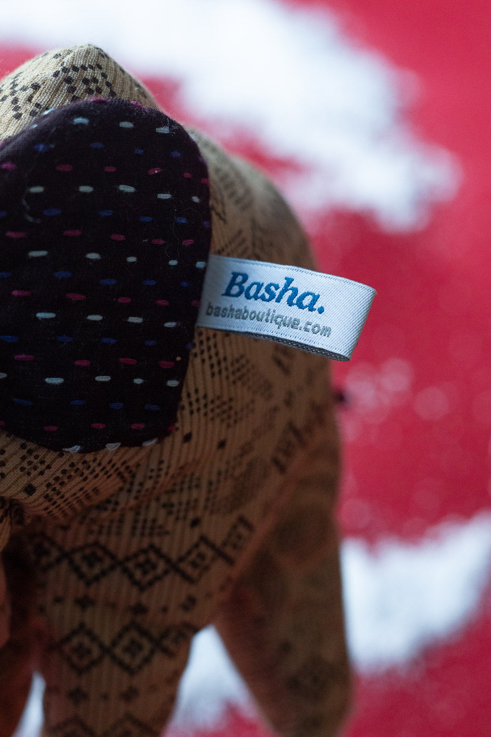 Kantha Elephant No. 4 — Mini