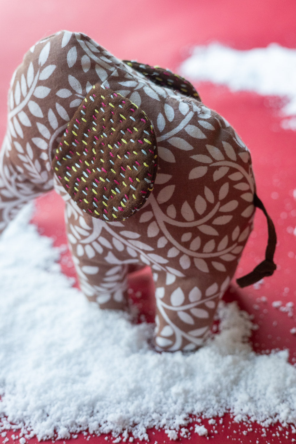 Kantha Elephant No. 5 — Mini