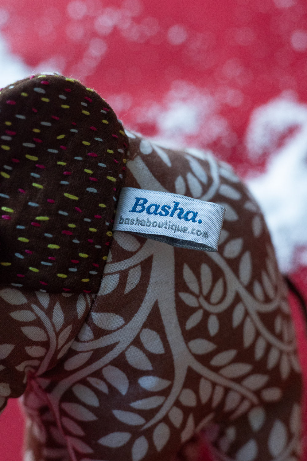 Kantha Elephant No. 5 — Mini