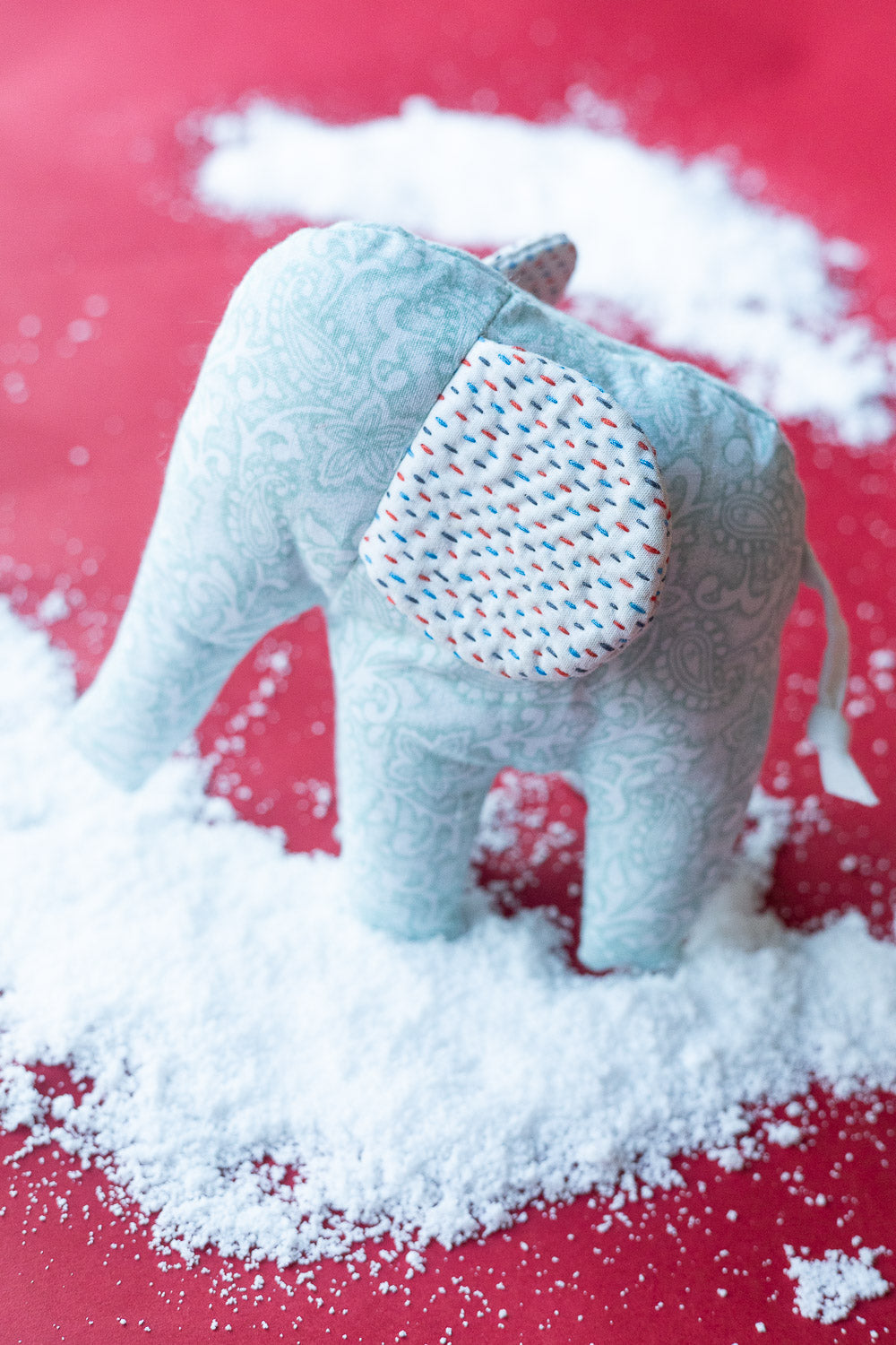 Kantha Elephant No. 6 — Mini