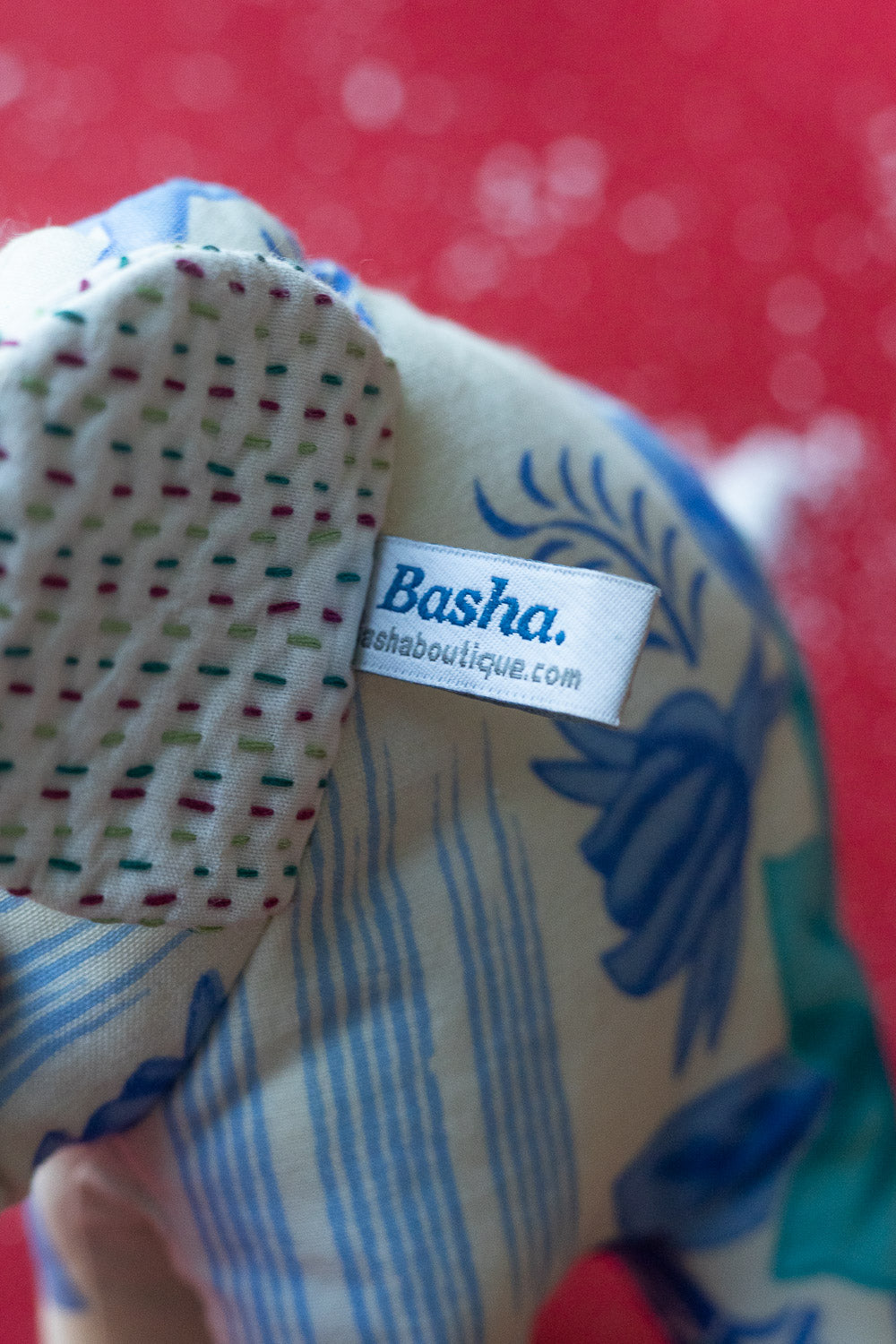 Kantha Elephant No. 7 — Mini