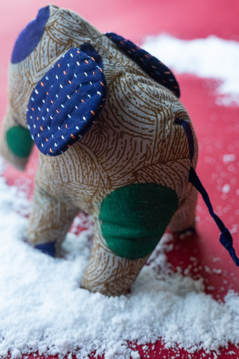 Kantha Elephant No. 8 — Mini