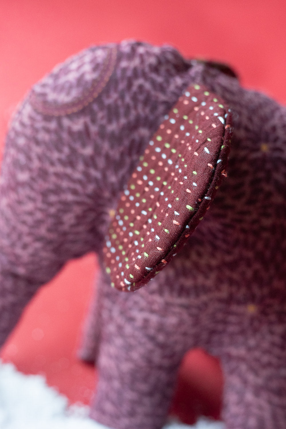 Kantha Elephant No. 1 — Small