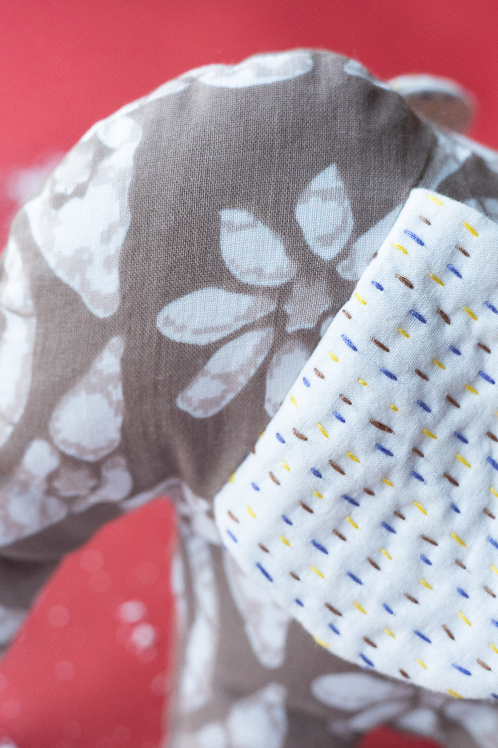 Kantha Elephant No. 2 — Small