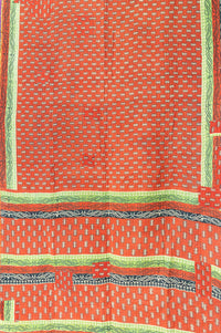 Kantha Throw Bed Quilt