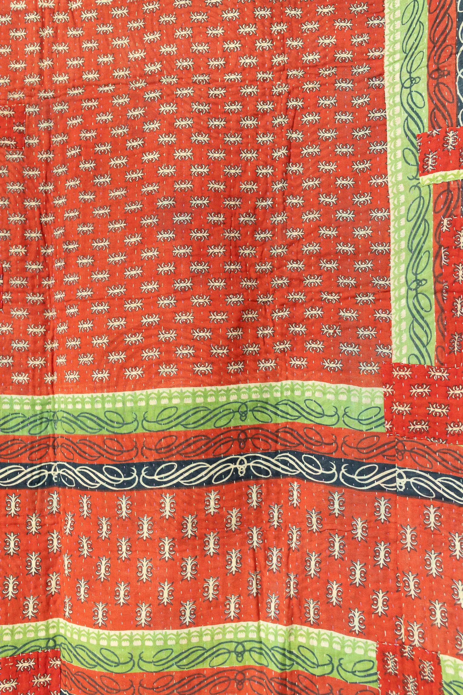 Eloquent Kantha Throw