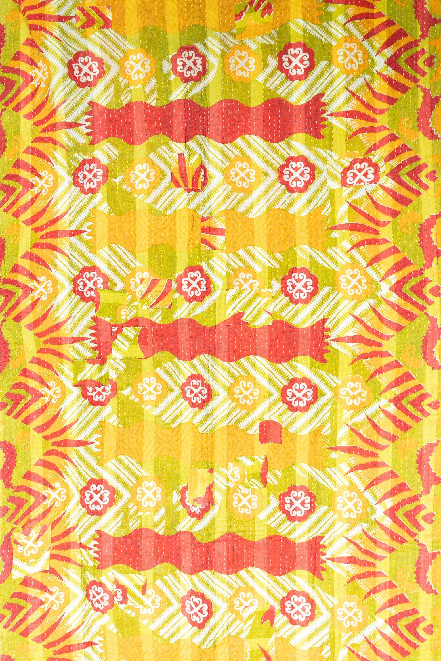 Eloquent Kantha Throw