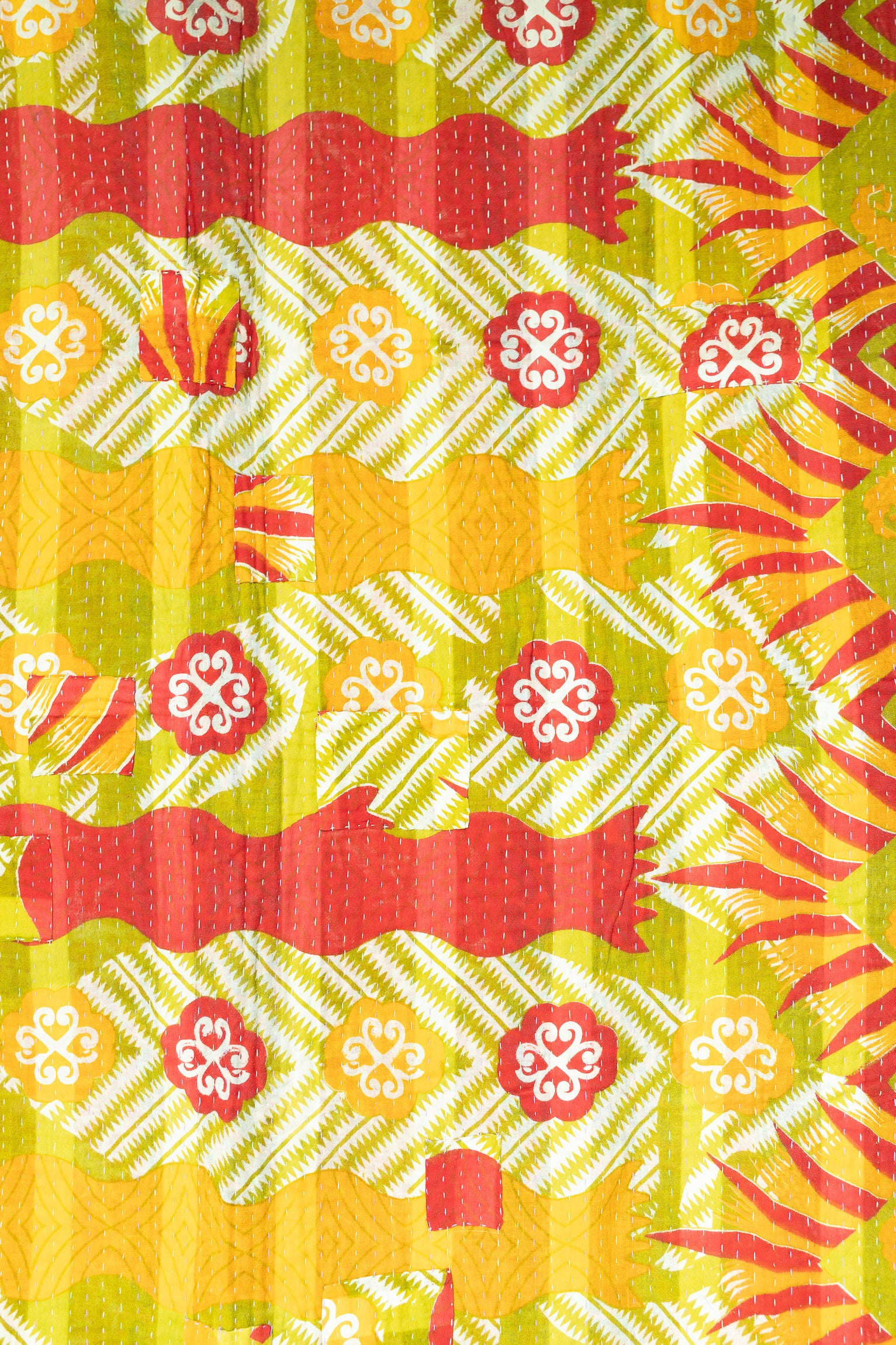 Eloquent Kantha Throw