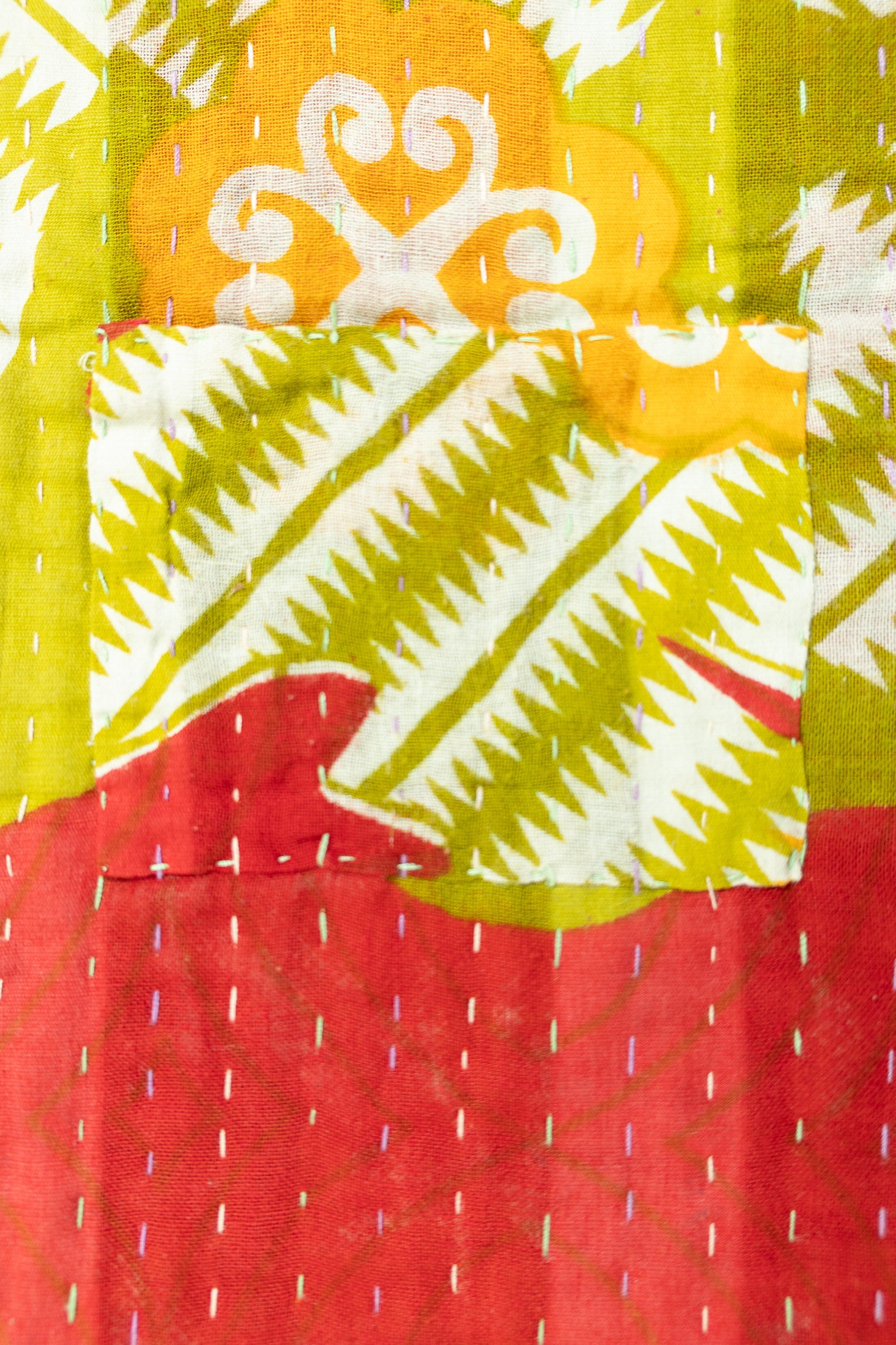 Eloquent Kantha Throw