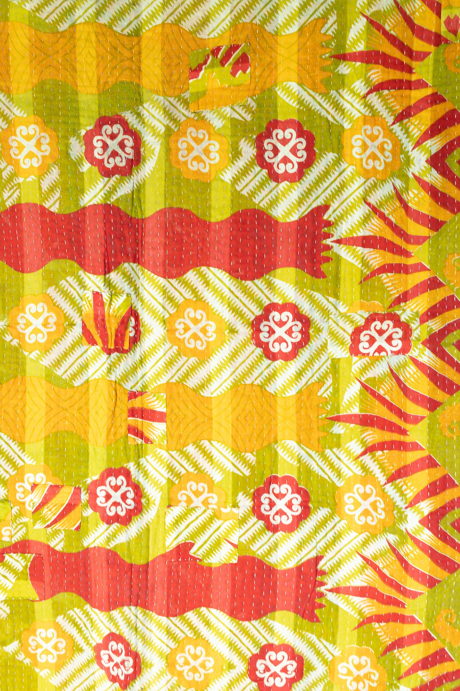 Eloquent Kantha Throw