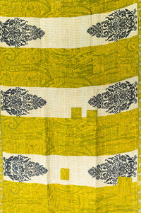 Kantha Throw Bed Quilt
