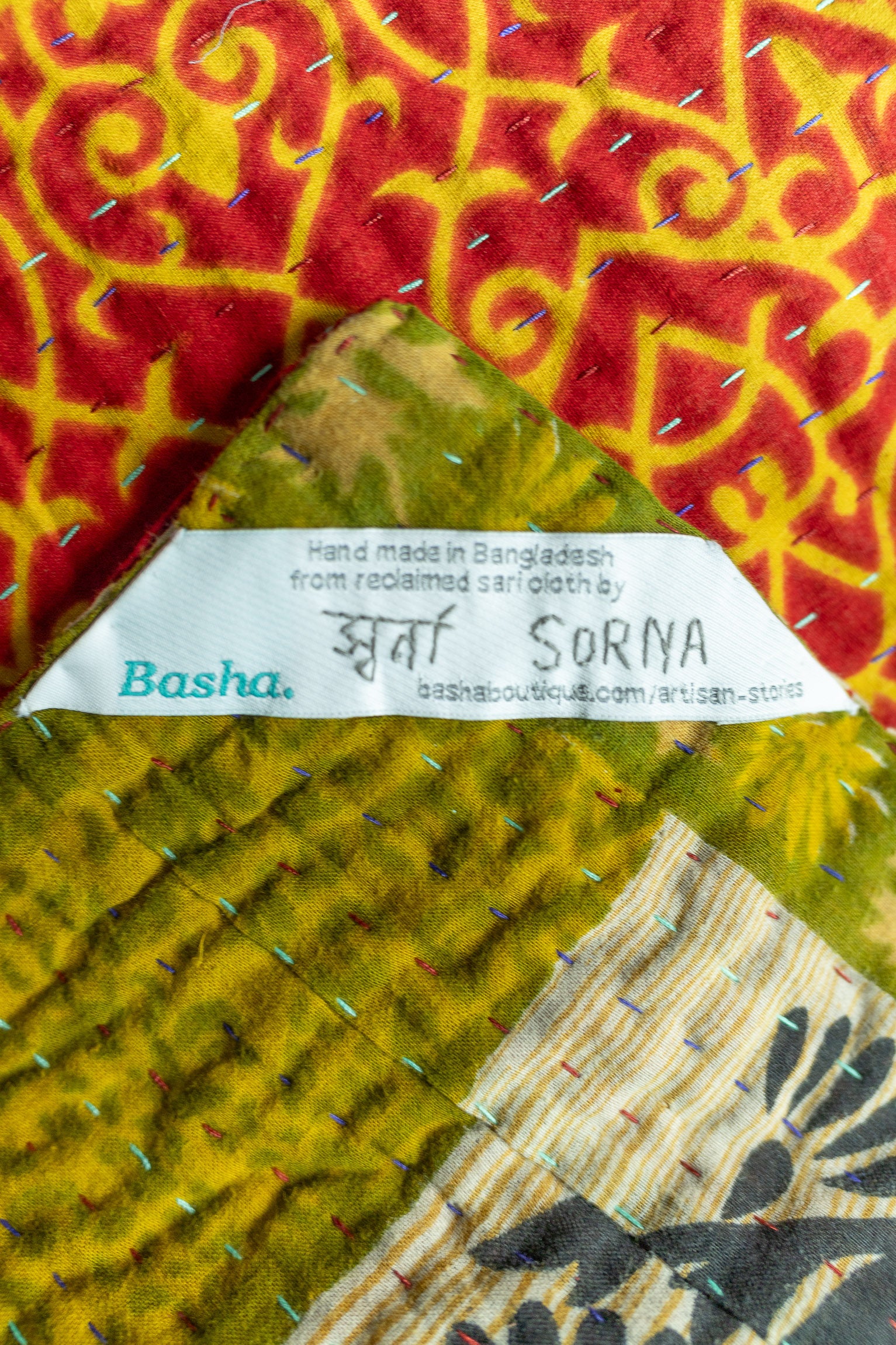 Embody Kantha Throw