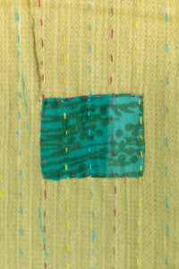 Embrace Kantha Throw Blanket