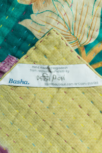 Embrace Kantha Throw Blanket