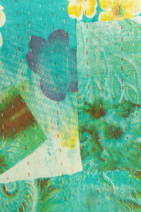 Embrace Kantha Throw Blanket