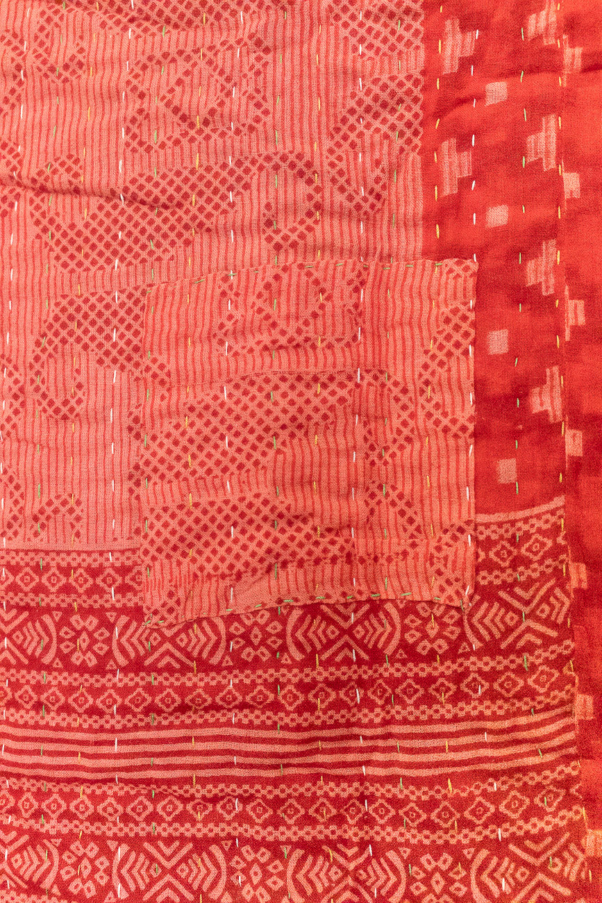 Embrace Large Kantha Throw