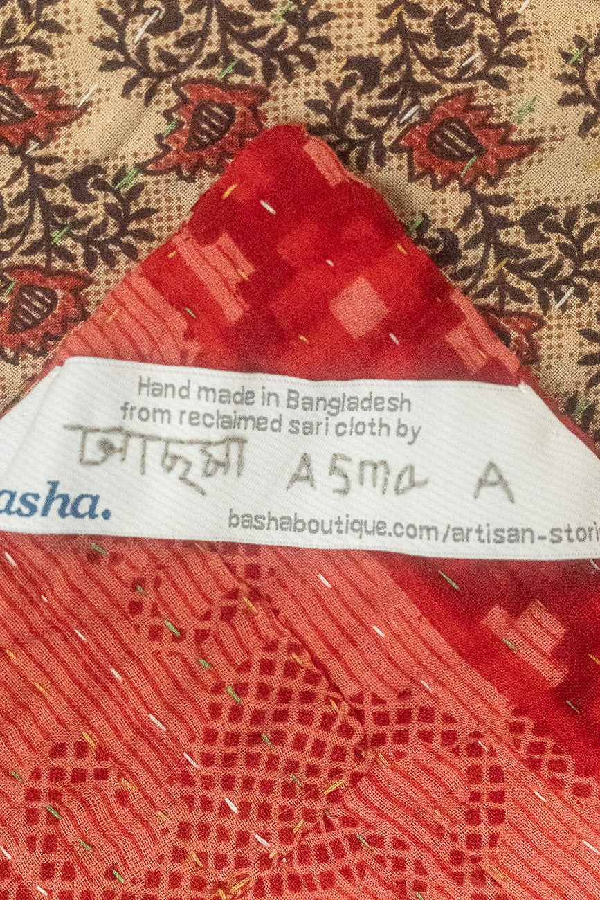 Embrace Large Kantha Throw