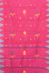 Emerald Silk Blend Kantha Throw Blanket