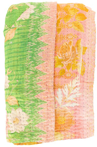 Encourage No. 1 Large Kantha Throw Blanket