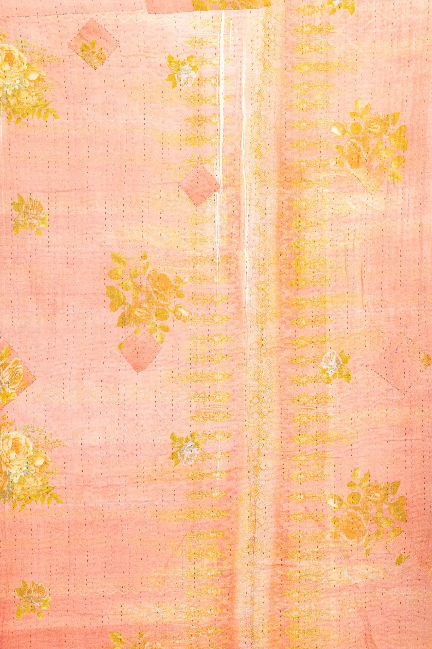 Encourage No. 1 Large Kantha Throw Blanket