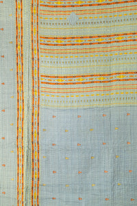 Encourage No. 1 Large Kantha Throw Blanket