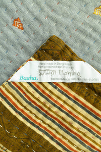 Encourage No. 1 Large Kantha Throw Blanket