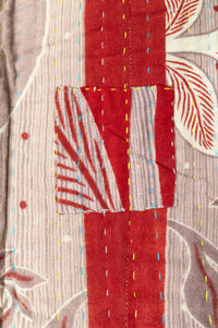 Encourage No. 3 Large Kantha Throw Blanket