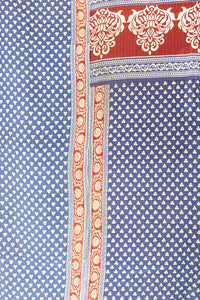Encourage No. 3 Large Kantha Throw Blanket