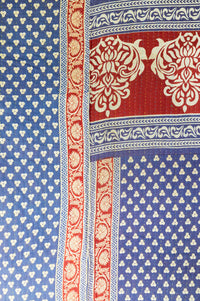Encourage No. 3 Large Kantha Throw Blanket