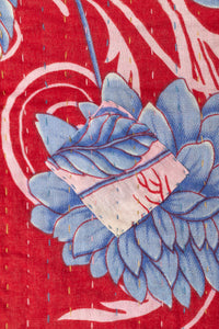 Encourage No. 4 Large Kantha Throw Blanket