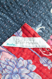 Encourage No. 4 Large Kantha Throw Blanket
