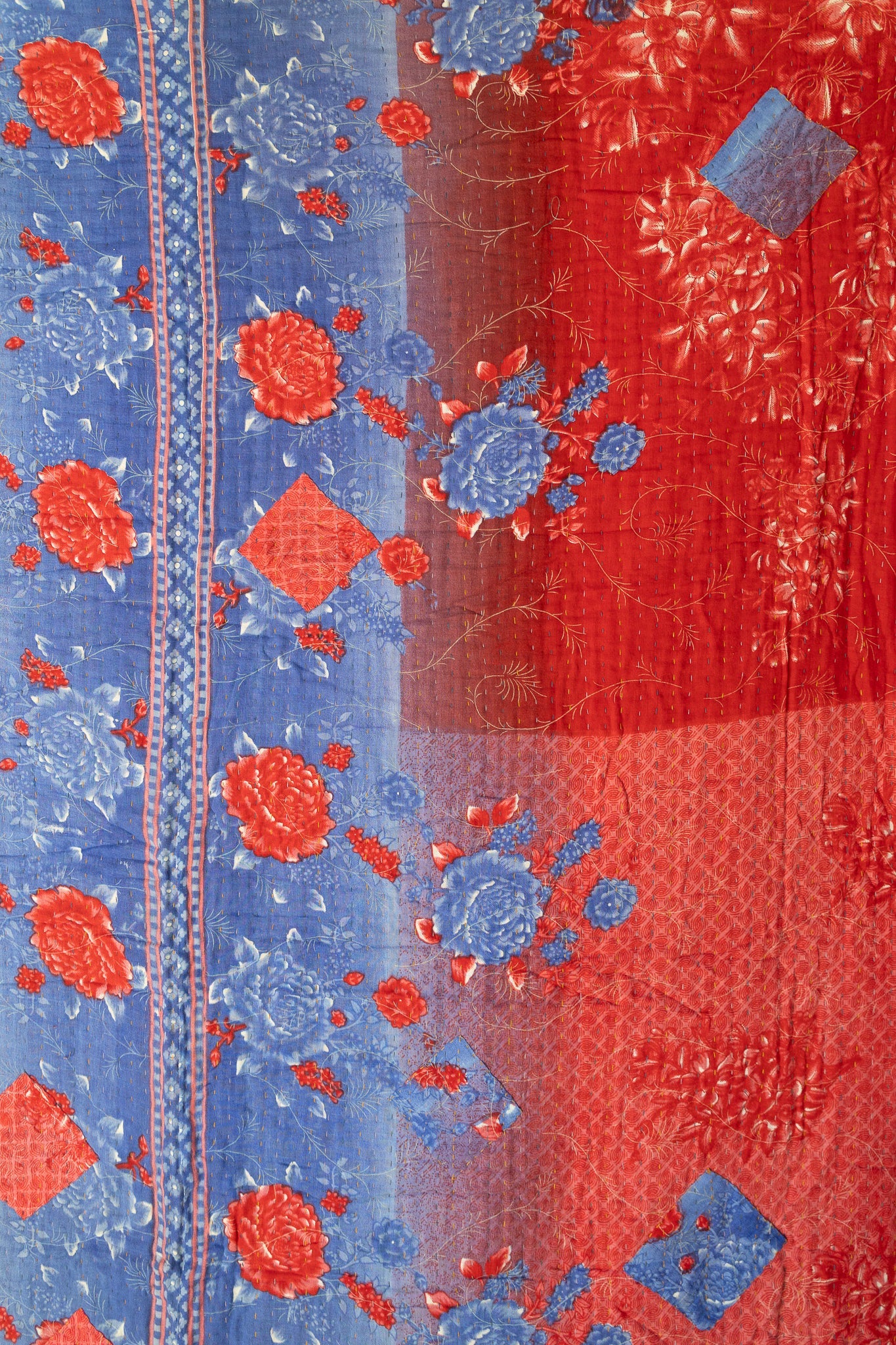 Encourage No. 7 Large Kantha Throw