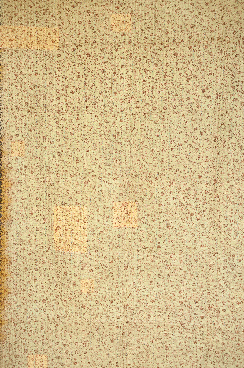 Enduring Silk Blend Kantha Throw