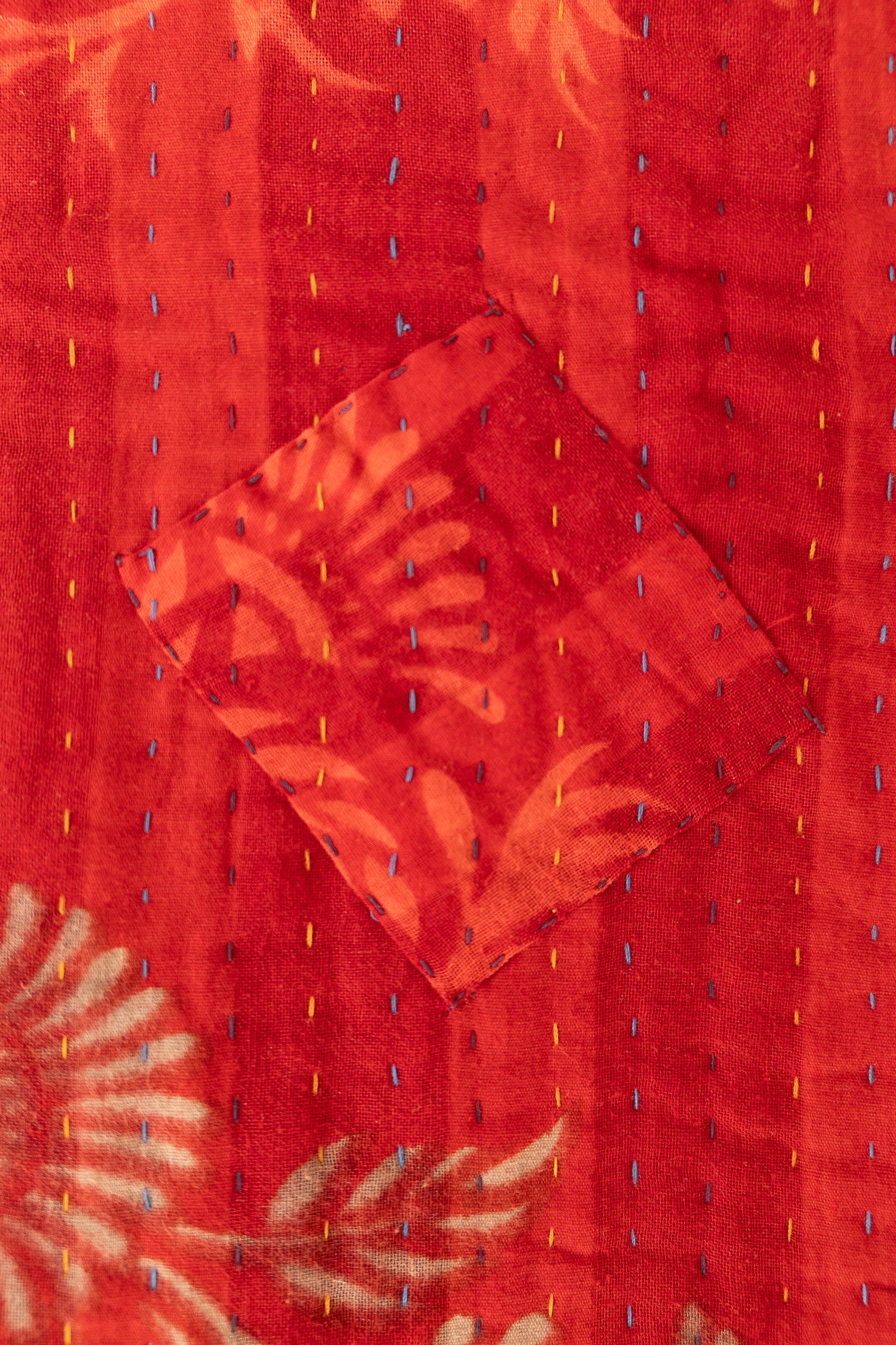 Energetic Kantha Throw