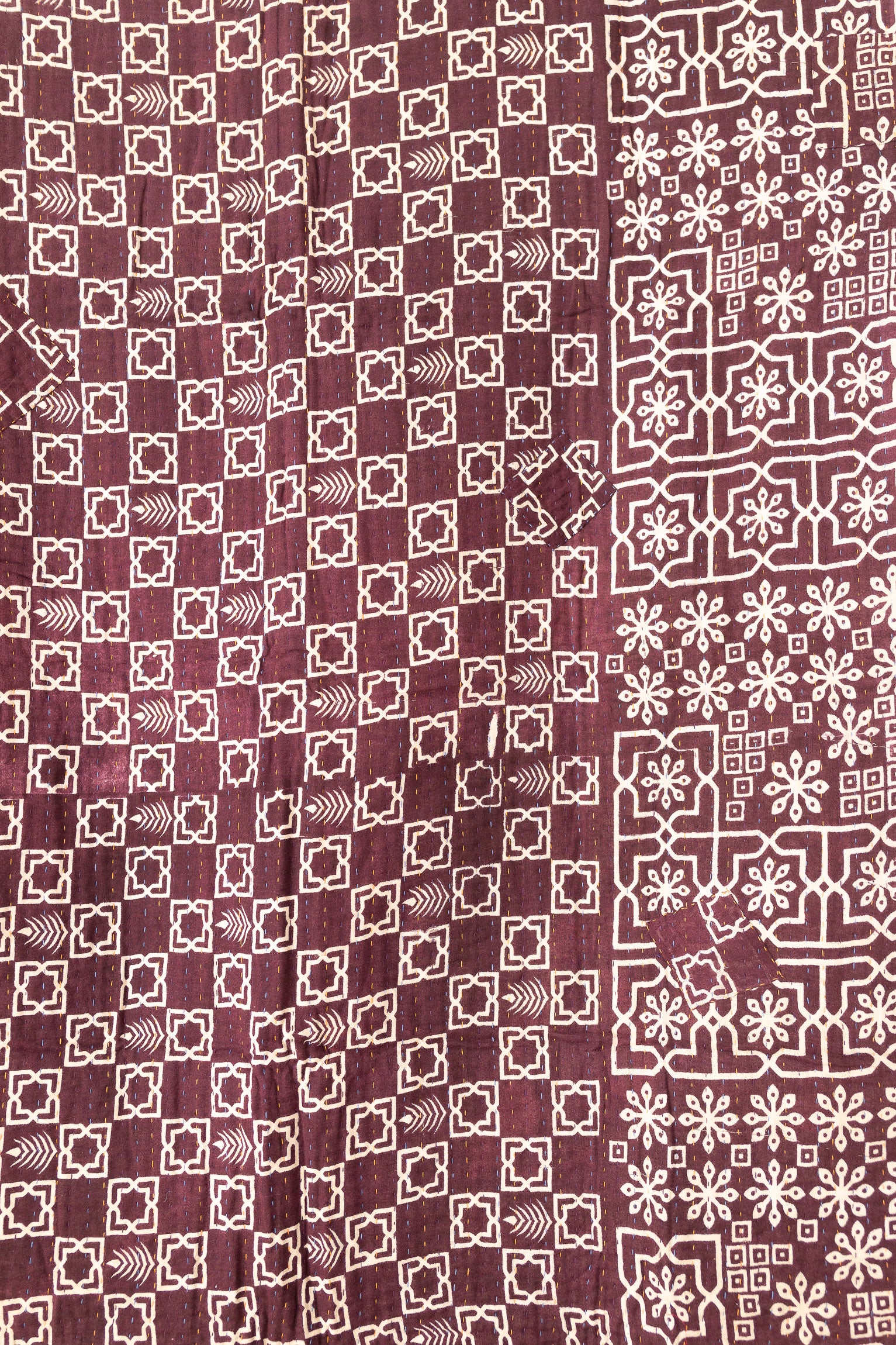 Energetic Kantha Throw
