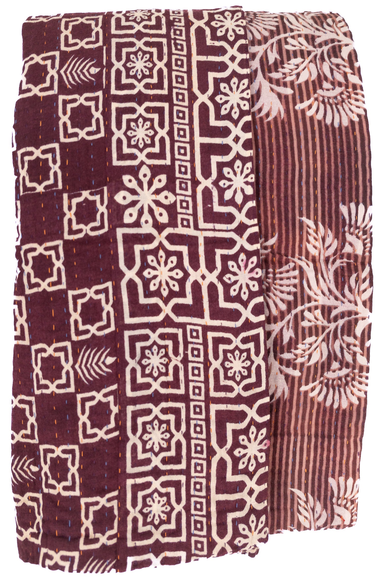 Energetic Kantha Throw