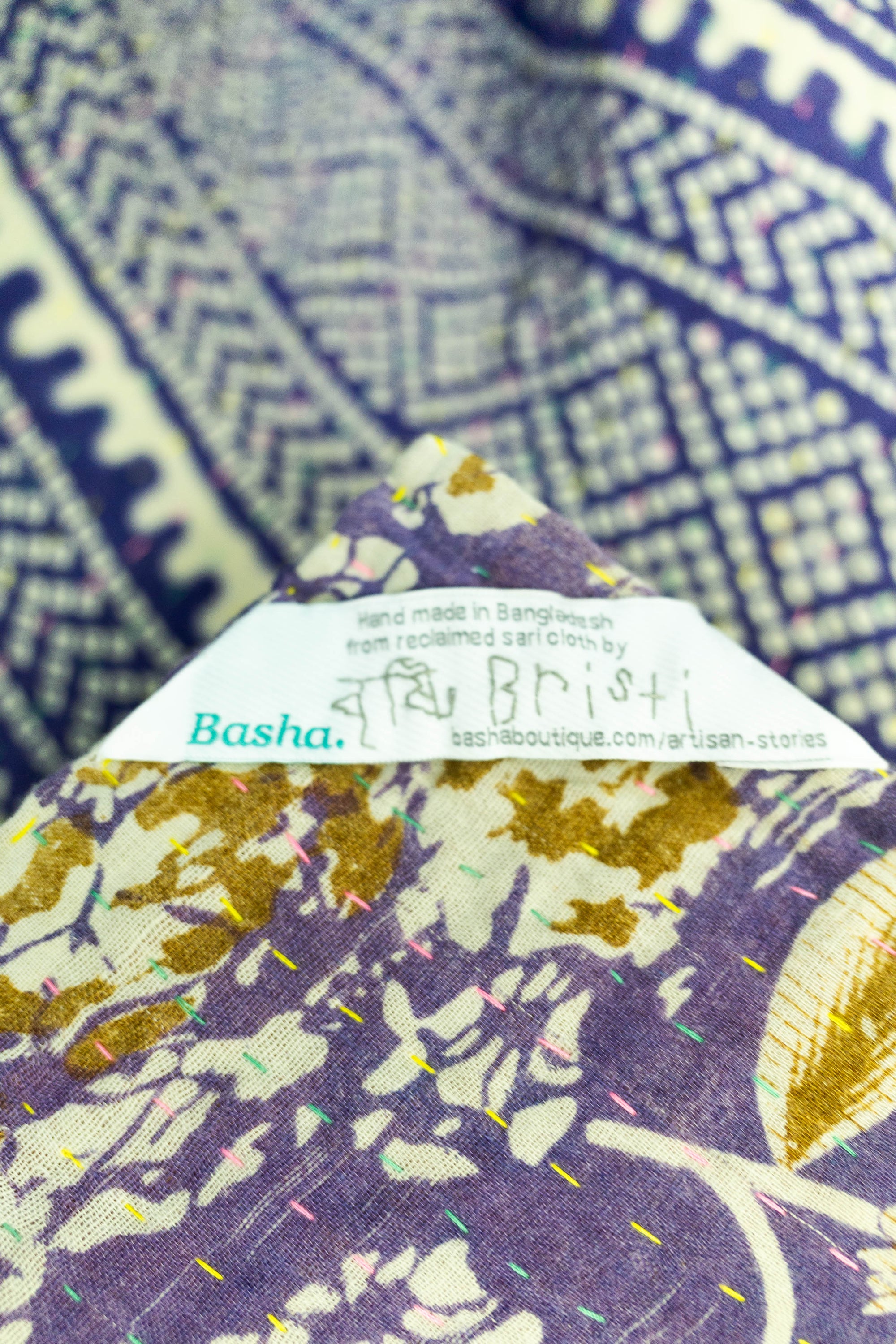 Essence Kantha Throw