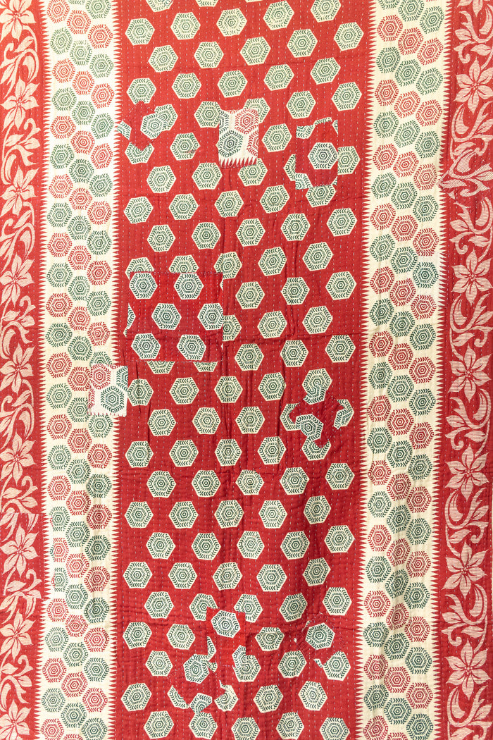 Kantha Holiday Throw